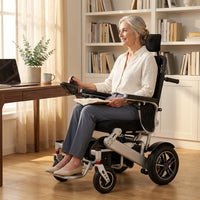 Aurora Stride Elite Folding Power Wheelchair — Lifestyle