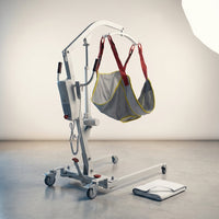 AuroraCare Pro Electric Patient Lift Hoist with Premium Sling System — Studio Shot