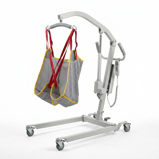 AuroraCare Pro Electric Patient Lift Hoist with Premium Sling System — Studio Shot