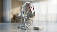 AuroraCare Pro Electric Patient Lift Hoist with Premium Sling System — Lifestyle