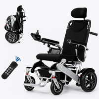 Power Wheelchair Built for Independence, Lightweight Aluminum Frame, Folding Design, Precision Joystick Control