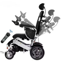 Power Wheelchair Built for Independence, Lightweight Aluminum Frame, Folding Design, Precision Joystick Control