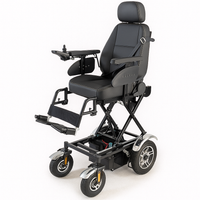 Power Wheelchair Built for Independence, Seat Elevation System, Steel Frame, Precision Joystick Control