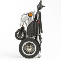 Power Wheelchair Built for Independence, Dual Brushless Motors, Foldable Aluminum Frame, Airline-Friendly