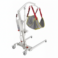 Electric Patient Lift Hoist Designed for Safe Home Transfers, Premium Sling System, Reinforced Frame, Smooth Castors