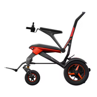 Power Wheelchair Built for Performance, Carbon Fiber Frame, Dual Motor System, Responsive Joystick Control