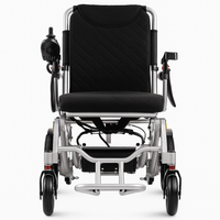 Power Wheelchair Built for Independence, Dual Brushless Motors, Foldable Aluminum Frame, Airline-Friendly