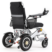 Power Wheelchair Built for Independence, Dual Brushless Motors, Foldable Aluminum Frame, Airline-Friendly